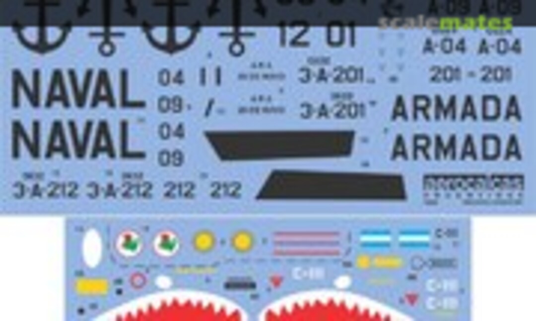 1:48 Escuadrilla Aeronaval (Aerocalcas Argentinas 48002) 48002