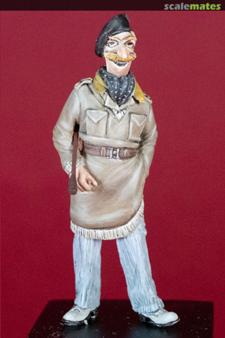 Boxart British Army Officer No.1: "Whitebeard" JON01 ToRo Model Boxart British Army Officer No.1: "Whitebeard" JON01 ToRo Model