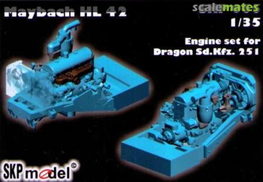 Boxart Maybach HL 42 SKP 055 SKP model Boxart Maybach HL 42 SKP 055 SKP model