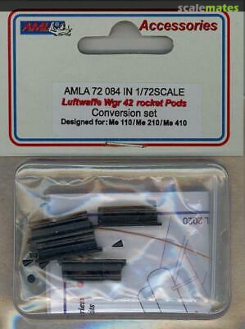 Boxart Luftwaffe Wgr 42 Rocket Pods AMLA 72 084 AML Boxart Luftwaffe Wgr 42 Rocket Pods AMLA 72 084 AML