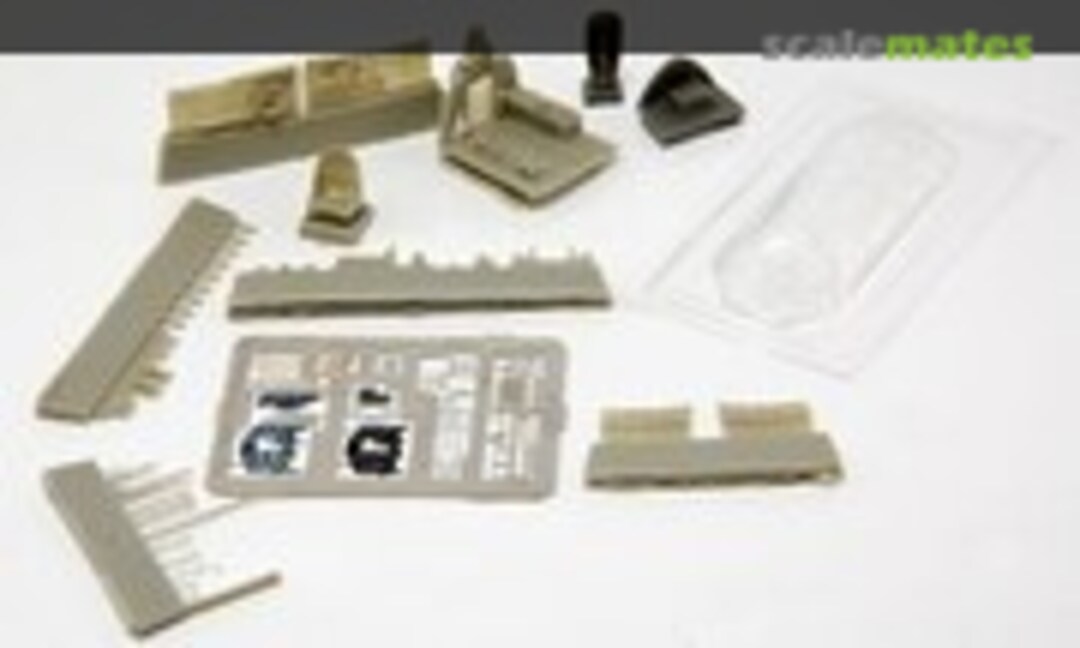 1:72 Mitsubishi J2M Raiden cockpit set (RES-IM 7255) 7255