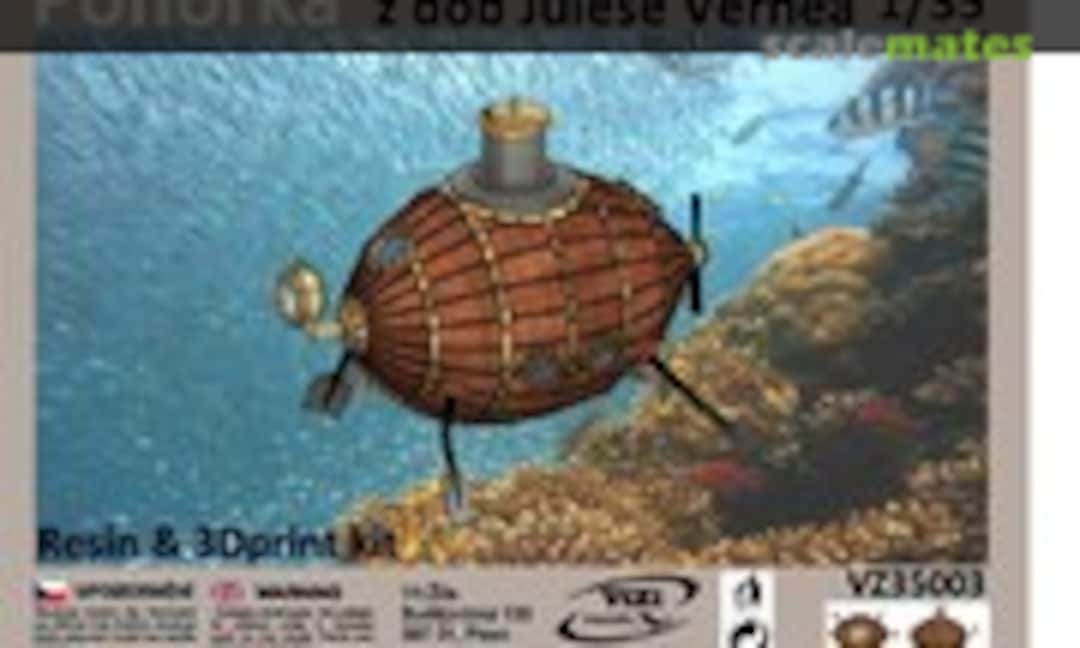 1:35 Ponorka z dob JULESE VERNEA 1/35 (ViZi models VZ35003)