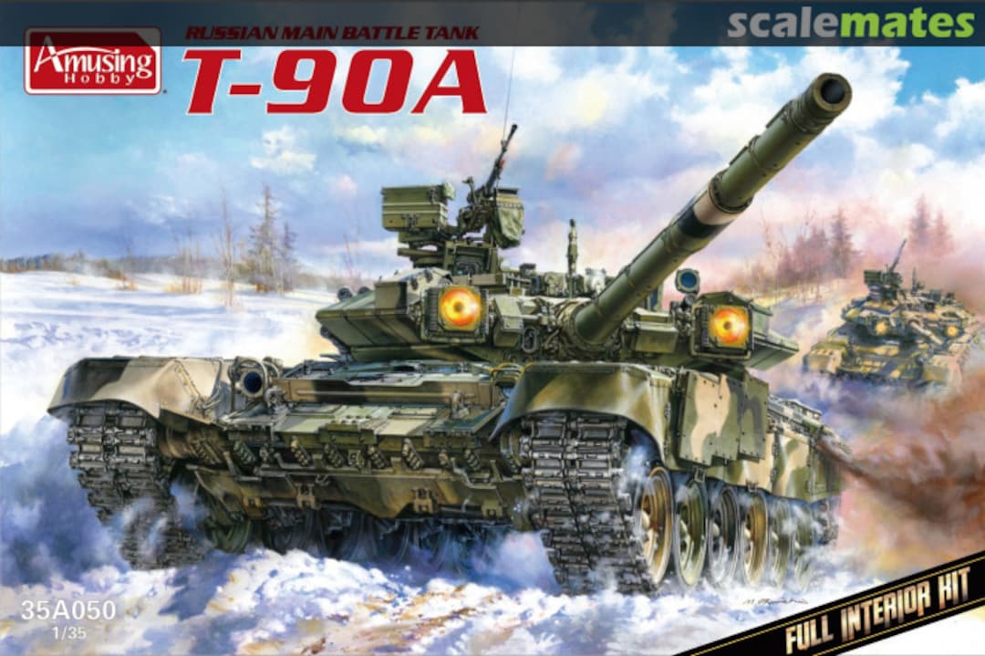 Boxart T-90A 35A050 Amusing Hobby Boxart T-90A 35A050 Amusing Hobby