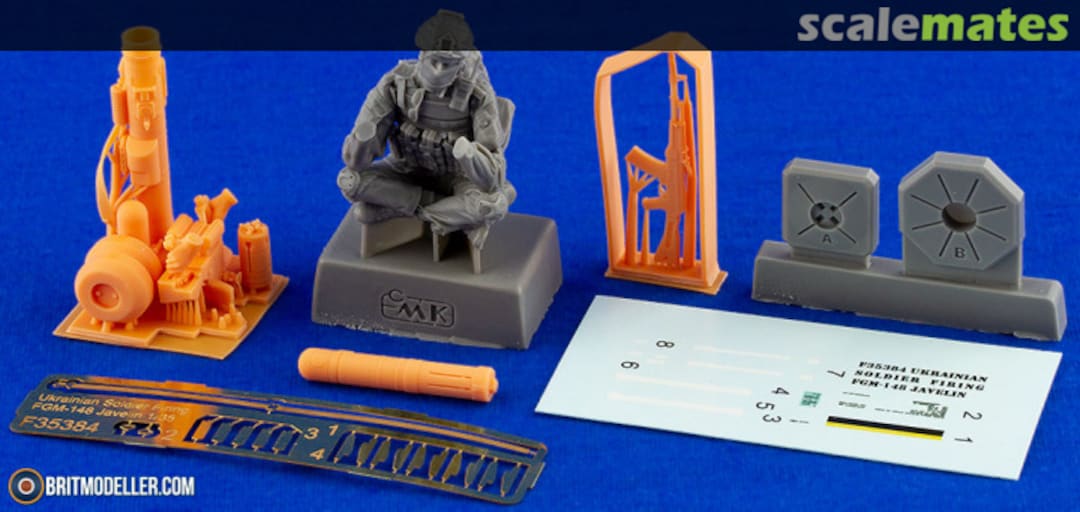 Boxart Soldier Firing FGM-148 Javelin F35384 CMK Boxart Soldier Firing FGM-148 Javelin F35384 CMK