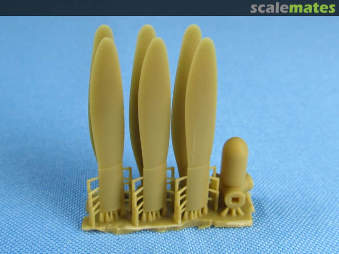 Boxart Republic P-43A Lancer. Propeller set MDR48209 Metallic Details Boxart Republic P-43A Lancer. Propeller set MDR48209 Metallic Details