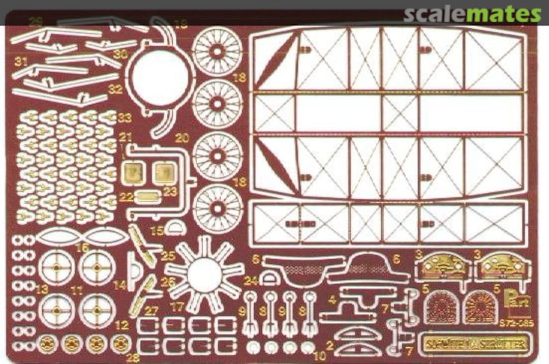 Boxart Sopwith 1 1/2 Strutter S72-085 Part Boxart Sopwith 1 1/2 Strutter S72-085 Part