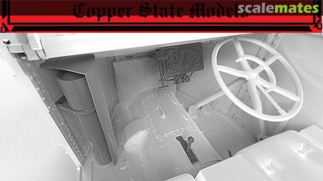 Boxart Garford-Putilov Driver compartment interior A35-043 Copper State Models Boxart Garford-Putilov Driver compartment interior A35-043 Copper State Models