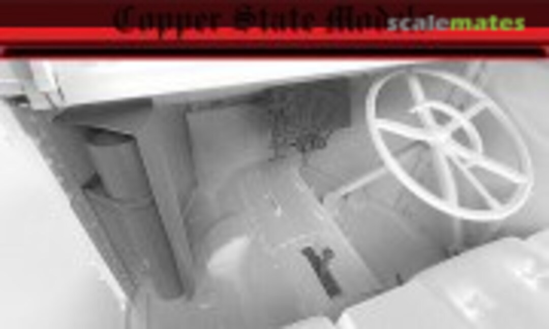 1:35 Garford-Putilov Driver compartment interior (Copper State Models A35-043) A35-043