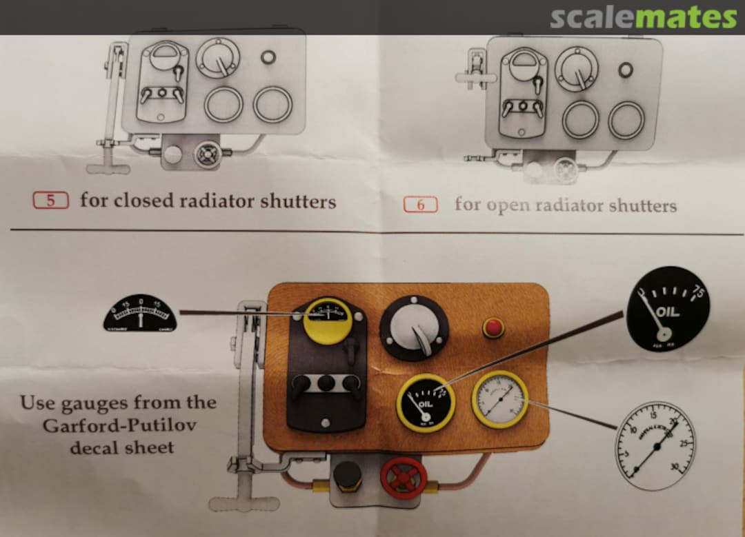 Contents Garford-Putilov Driver compartment interior A35-043 Copper State Models Contents Garford-Putilov Driver compartment interior A35-043 Copper State Models