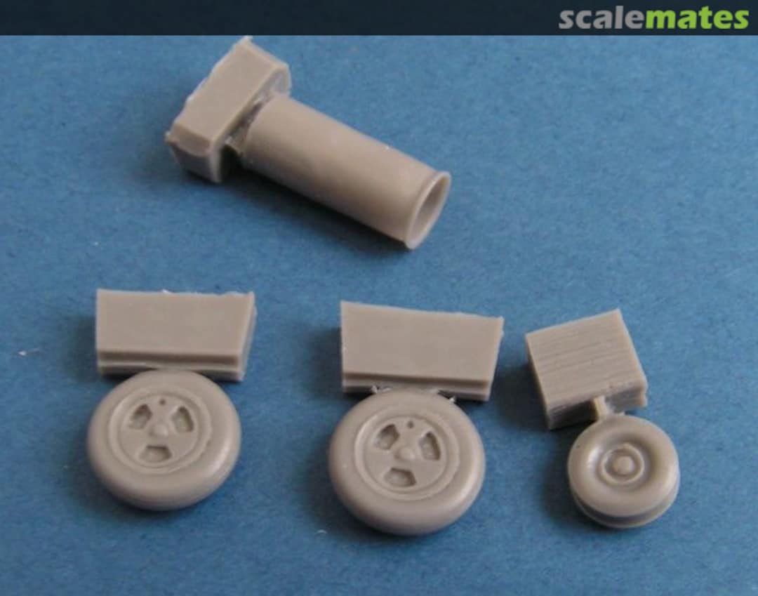 Boxart DH. 100 Vampire Mk 1 Wheels + jet pipe U72-127 Pavla Models Boxart DH. 100 Vampire Mk 1 Wheels + jet pipe U72-127 Pavla Models