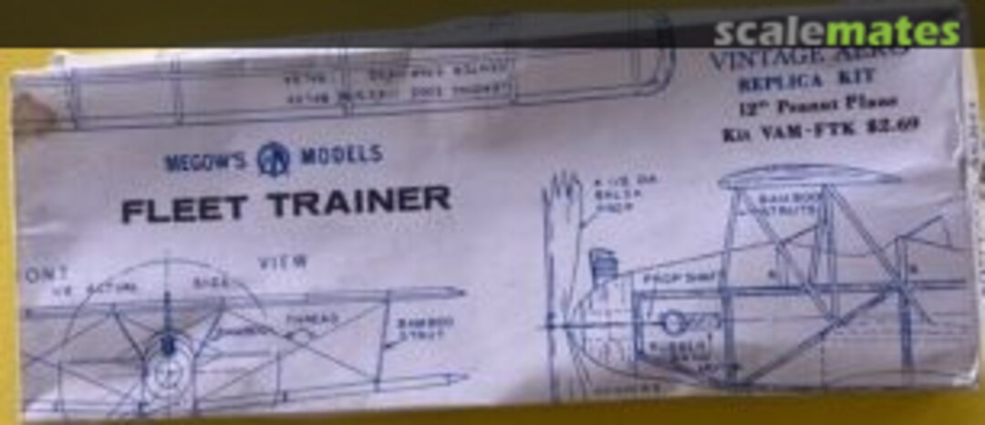Boxart Fleet Trainer VAM-FTK Vintage Aero Models Boxart Fleet Trainer VAM-FTK Vintage Aero Models