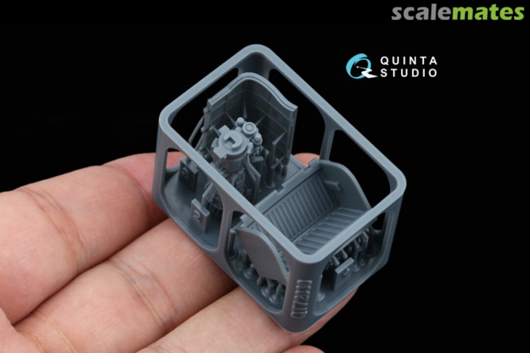 Contents Ka-52/Ка-52М Engine with bay and cover, starboard QT72030 Quinta Studio