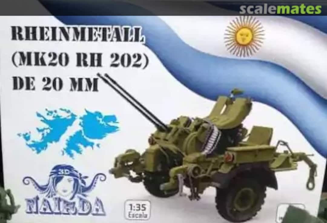 Boxart Rheinmetall (MK 20 RH 202) 20 mm 002 Nairda accesorios Boxart Rheinmetall (MK 20 RH 202) 20 mm 002 Nairda accesorios
