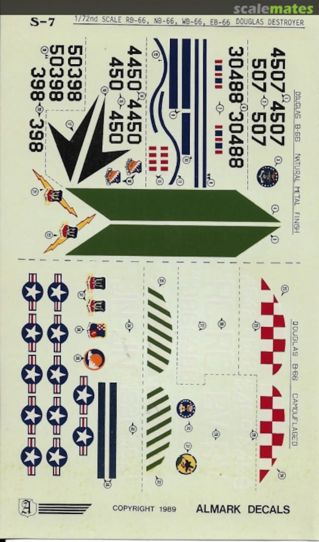 Boxart Douglas Destroyer S-7 Almark Decals Boxart Douglas Destroyer S-7 Almark Decals