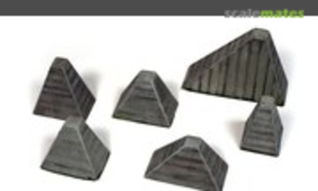 1:35 Höckerhindernis Typ 39 (Add On parts 35-0042) 35-0042