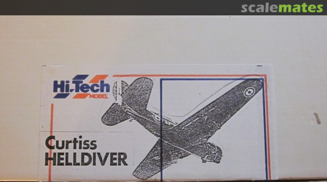 Boxart Curtiss Helldiver 017 Hi-Tech Boxart Curtiss Helldiver 017 Hi-Tech