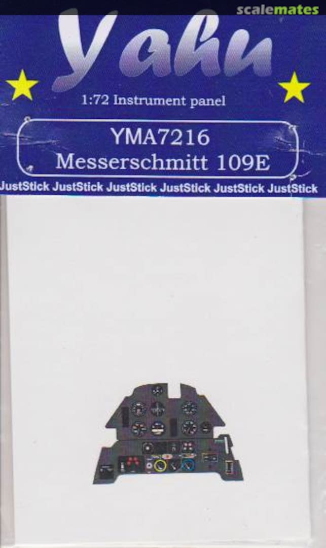 Boxart Messerschmitt 109E YMA7216 Yahu Models Boxart Messerschmitt 109E YMA7216 Yahu Models