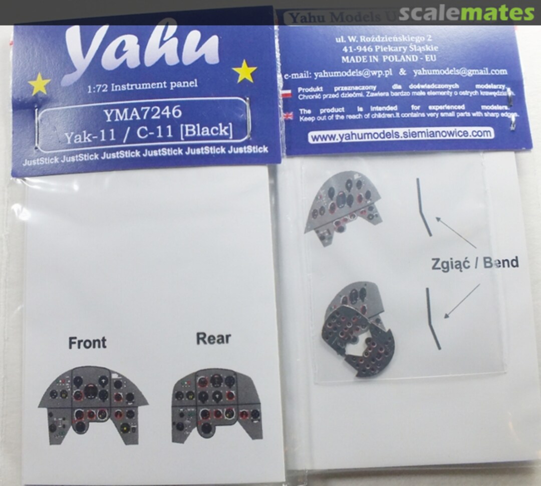 Boxart Yak-11 / C-11 YMA7246 Yahu Models