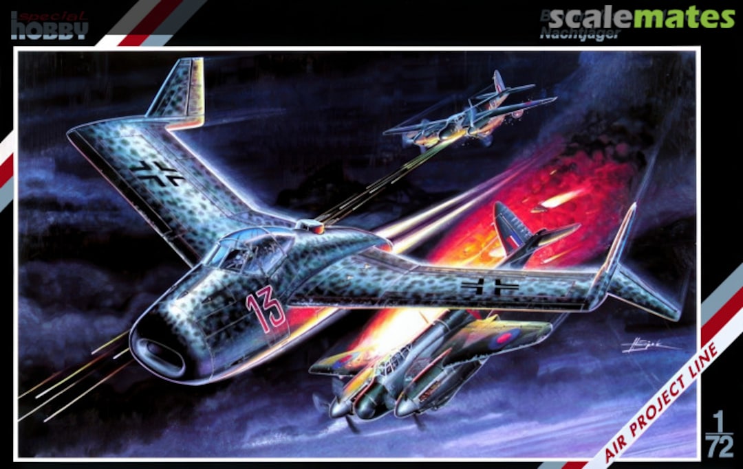 Boxart Blohm Voss P. 215.02 Nachtjäger SH72002 Special Hobby Boxart Blohm Voss P. 215.02 Nachtjäger SH72002 Special Hobby