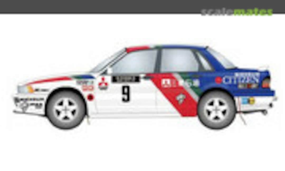 1:24 Mitsubishi Galant VR-4 #9 1000 Lakes Rally 1989 (Studio27 ST27-DC1187)