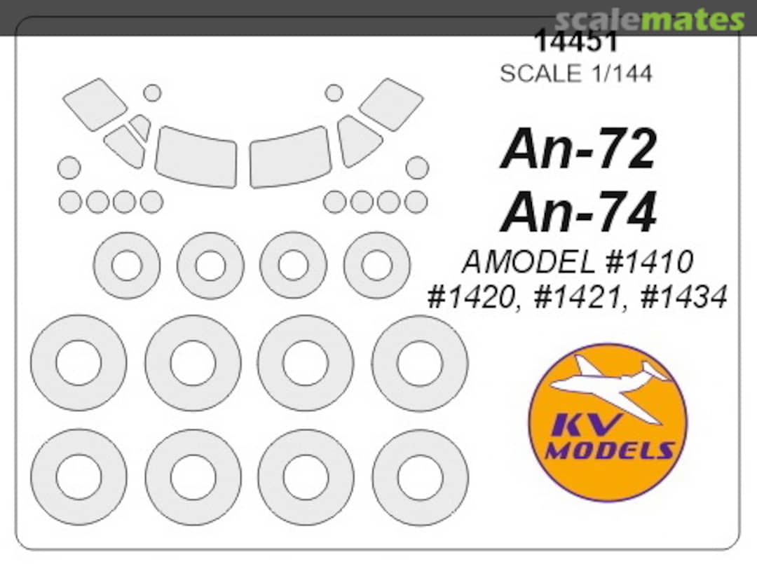 Boxart An-72 / An-74 14451 KV Models Boxart An-72 / An-74 14451 KV Models