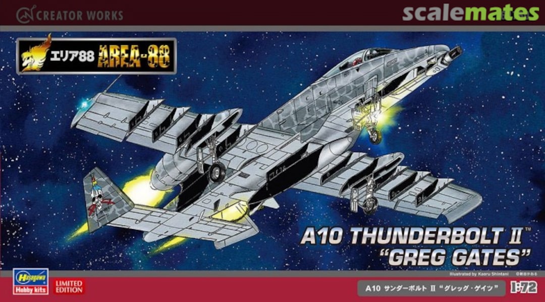 Boxart A10 Thunderbolt II "Greg Gates" 64760 Hasegawa Boxart A10 Thunderbolt II "Greg Gates" 64760 Hasegawa