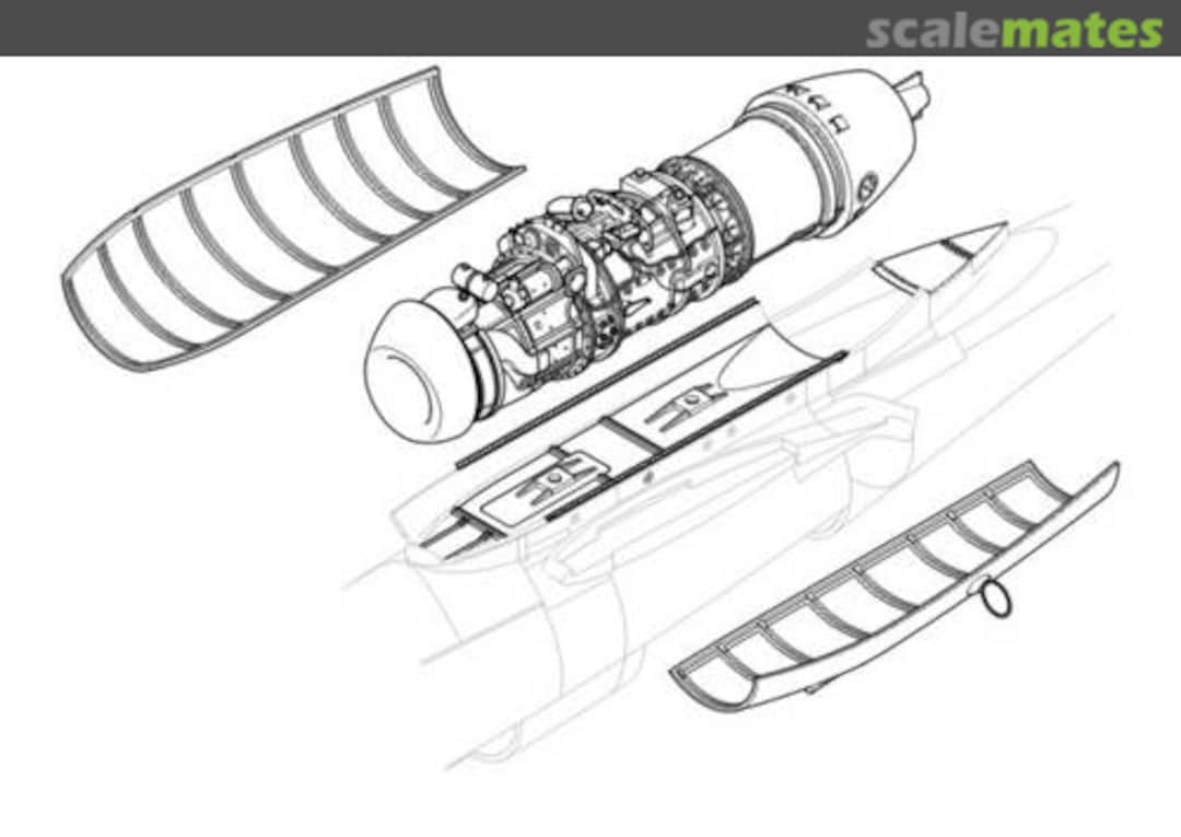Boxart He 162A-2 - Engine set 5013 CMK Boxart He 162A-2 - Engine set 5013 CMK