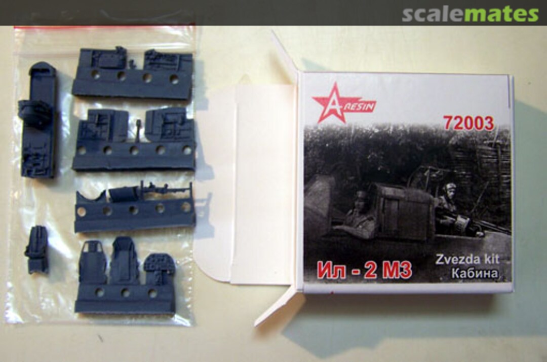 Boxart Il-2M3 Cockpit 72003 A-Resin Boxart Il-2M3 Cockpit 72003 A-Resin