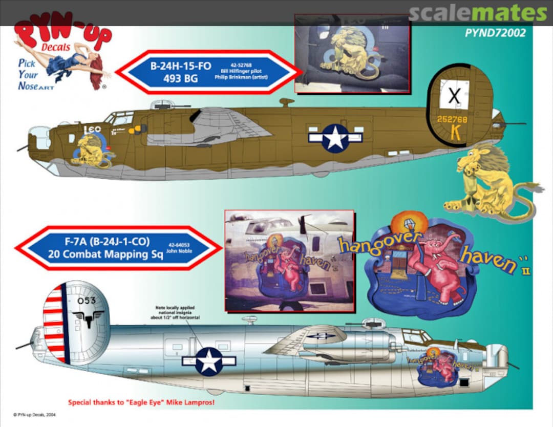 Boxart Liberated Chics Part 2 PYND72002 Pyn-Up Decals Boxart Liberated Chics Part 2 PYND72002 Pyn-Up Decals