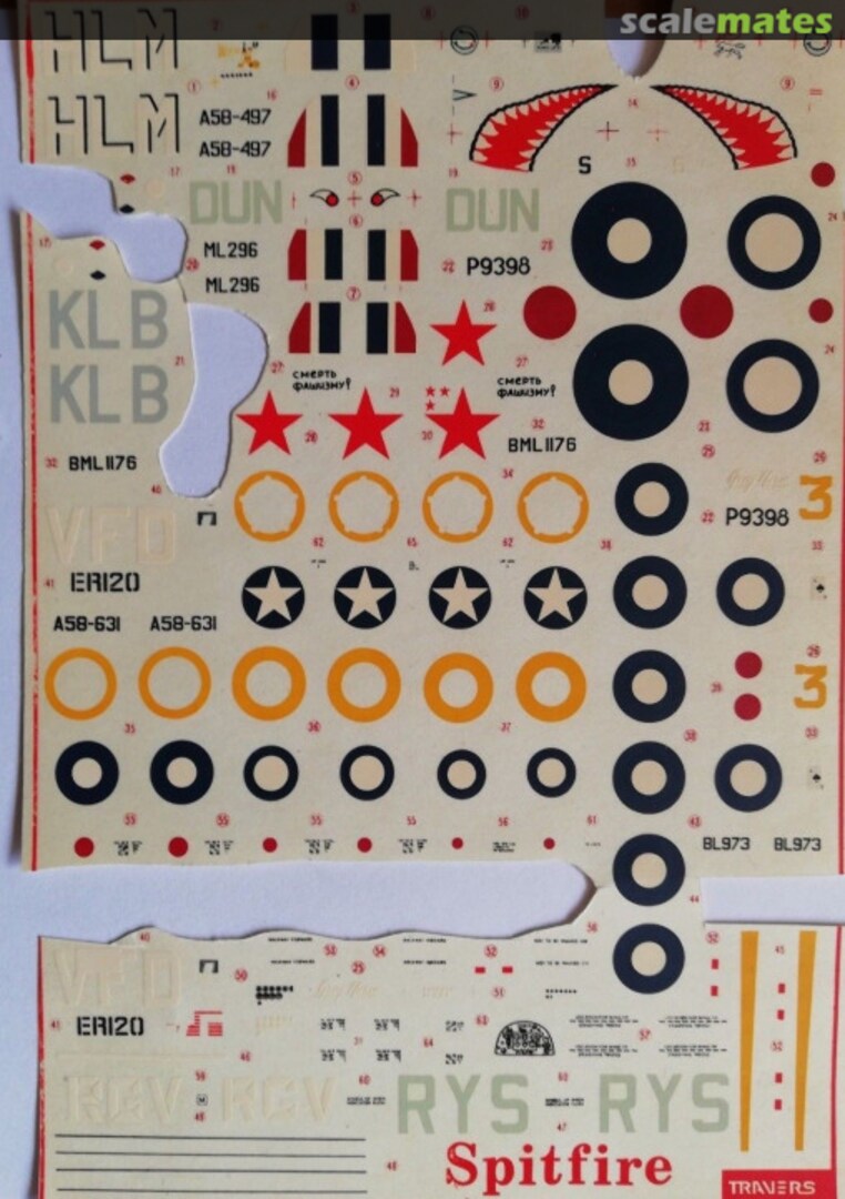 Contents Spitfire 72-037 Travers Contents Spitfire 72-037 Travers