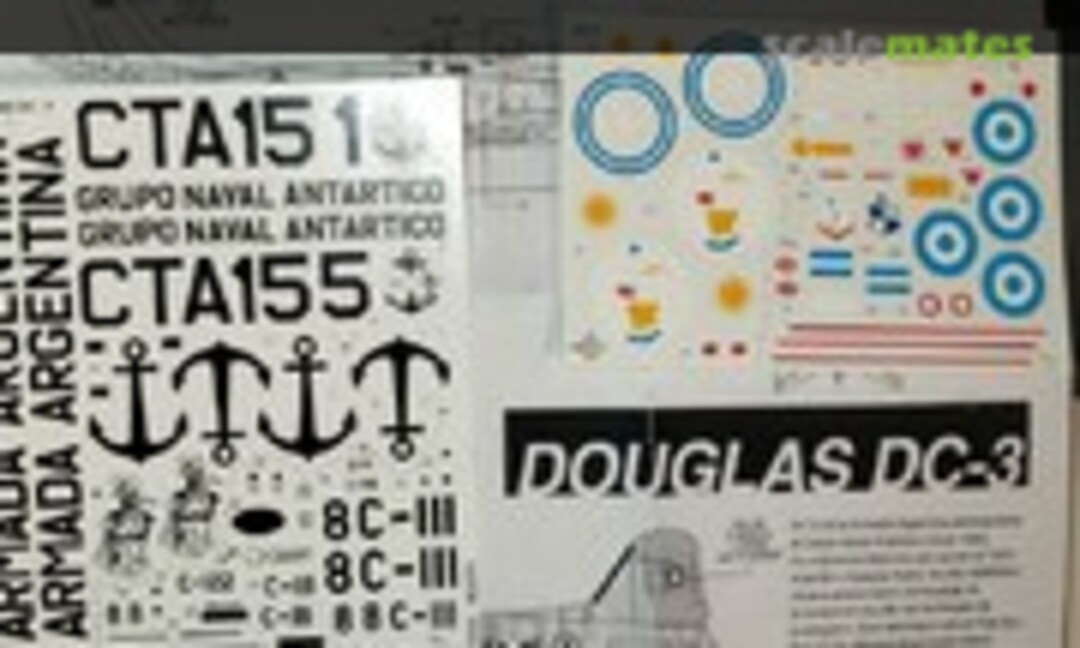 1:48 SABRE F-86 F40 Y DC-3 ARMADA (Aerocalcas Argentinas 48014) 48014