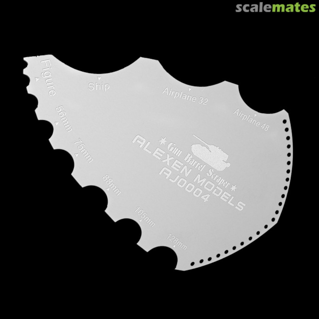 Boxart Gun Barrel and Details Scraper FG-AJ0004 Alexen Model Boxart Gun Barrel and Details Scraper FG-AJ0004 Alexen Model