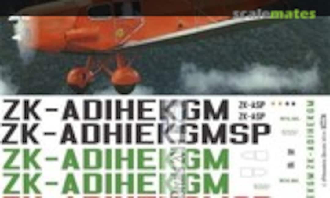 1:72 Air Travel NZ Ltd DH83 Fox Moths (Oldmodels Decals OMD0438) OMD0438