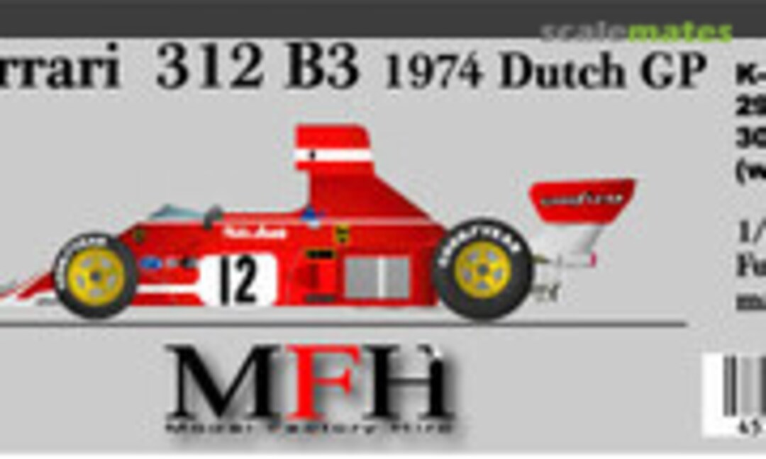 1:20 Ferrari 312 B3 (Model Factory Hiro K-246) K-246