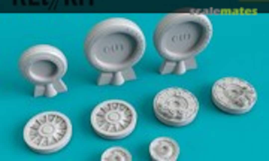 1:32 A-4 Skyhawk early version wheels set (ResKit RS32-0129) RS32-0129
