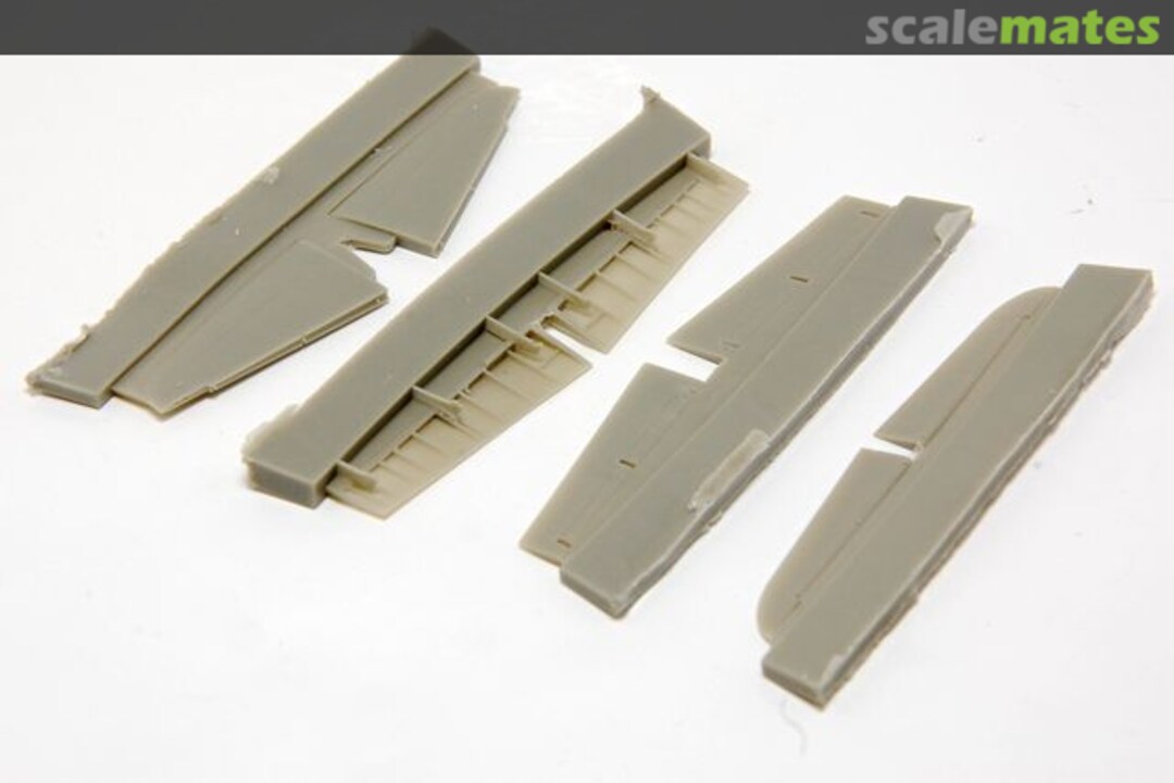 Boxart Mitsubishi J2M Raiden control surfacers 7256 RES-IM