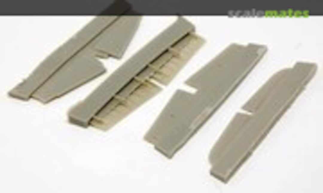 1:72 Mitsubishi J2M Raiden control surfacers (RES-IM 7256) 7256