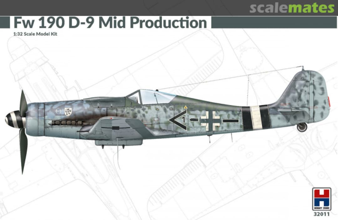 Boxart Fw 190 D-9 Mid Production 32011 Hobby 2000 Boxart Fw 190 D-9 Mid Production 32011 Hobby 2000