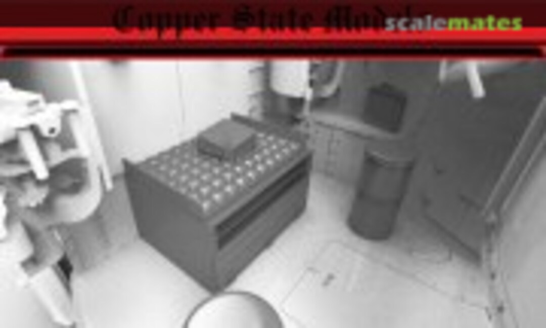 1:35 Garford-Putilov MG compartment interior (Copper State Models A35-044) A35-044