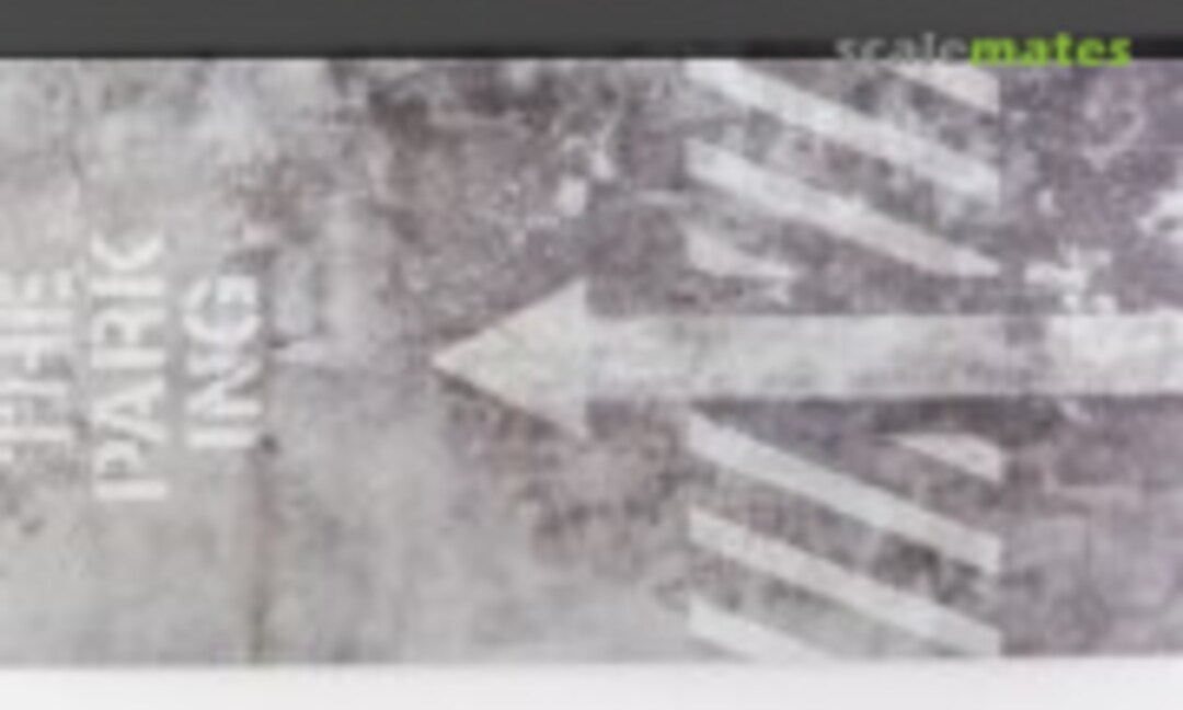 1:24 Underground Parking Base Acrylic 3mm (180x357mm) (Kelik KS24008) KS24008