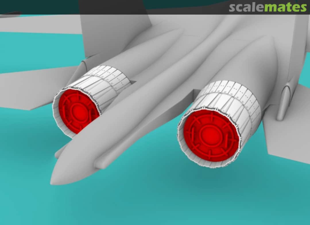 Boxart Su-27 Exhaust Open with Exhaust and Intake Covers RM089 Rise144Models Boxart Su-27 Exhaust Open with Exhaust and Intake Covers RM089 Rise144Models