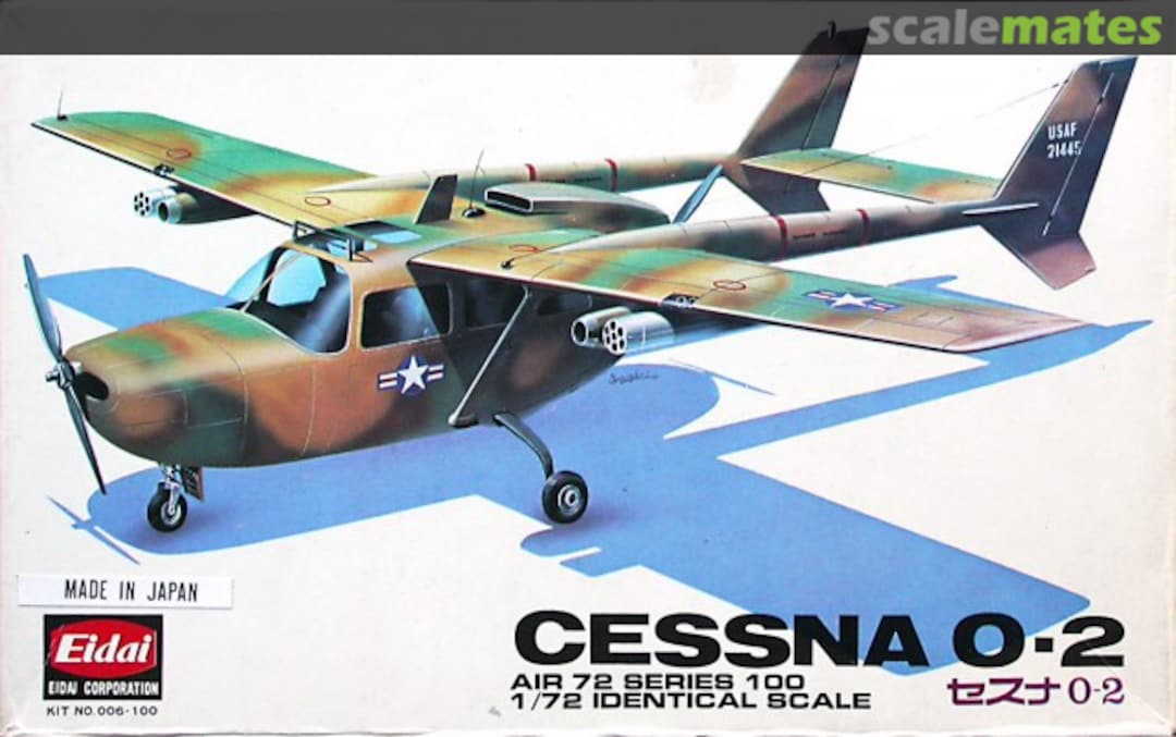 Boxart Cessna O-2 006-100 Eidai Boxart Cessna O-2 006-100 Eidai
