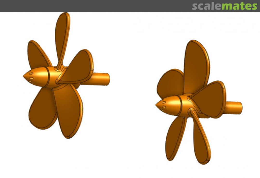 Boxart Papa class SSGN submarine propeller set 266049303662 Mulsanne's Model Corner Boxart Papa class SSGN submarine propeller set 266049303662 Mulsanne's Model Corner