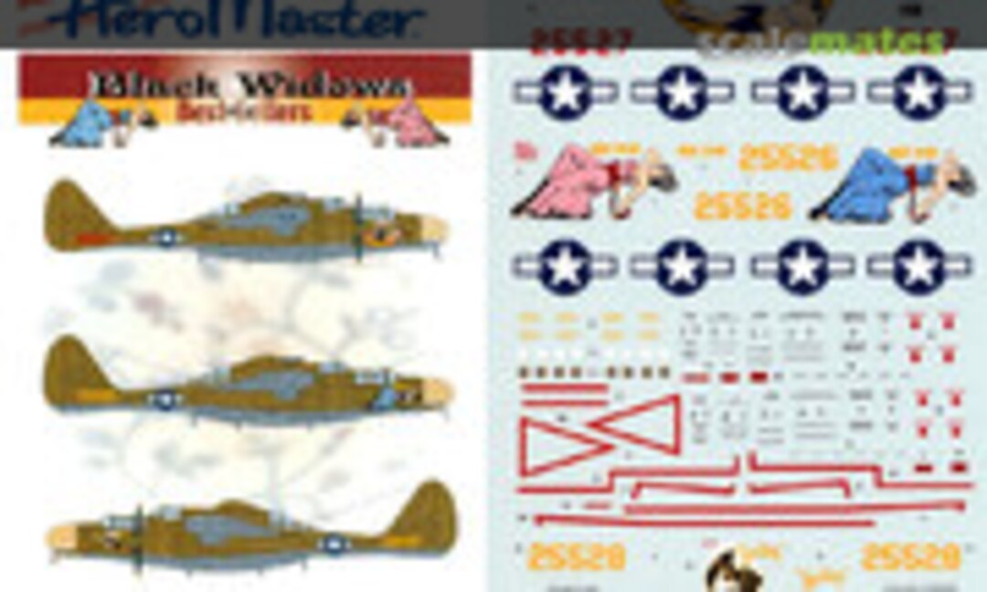 1:48 Black Widows (AeroMaster 48-629) 48-629