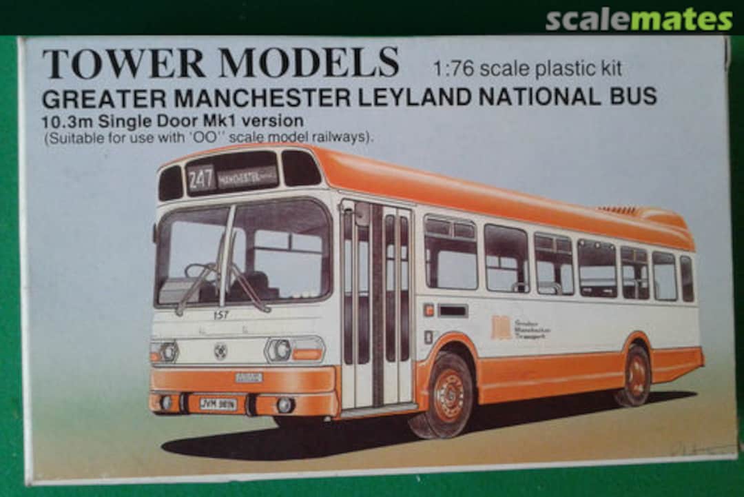 Boxart Leyland National Bus TB10 Tower Models Boxart Leyland National Bus TB10 Tower Models