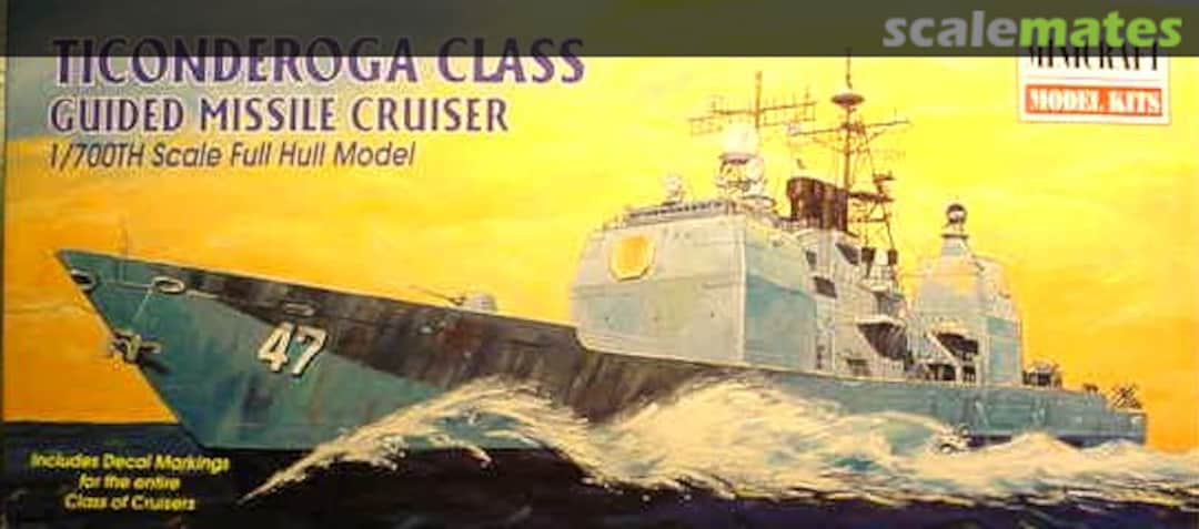 Boxart Ticonderoga Class 11310 Minicraft Model Kits