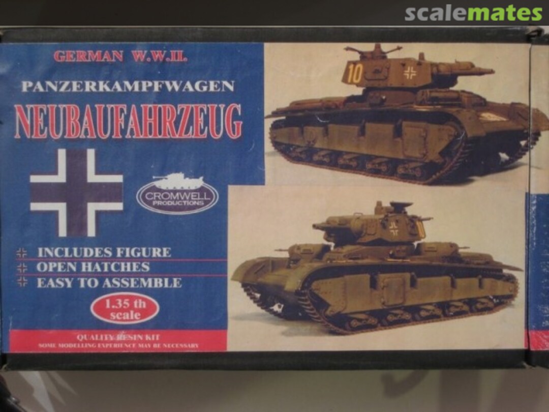 Boxart Neubaufahrzeug CK23 Cromwell Models Boxart Neubaufahrzeug CK23 Cromwell Models