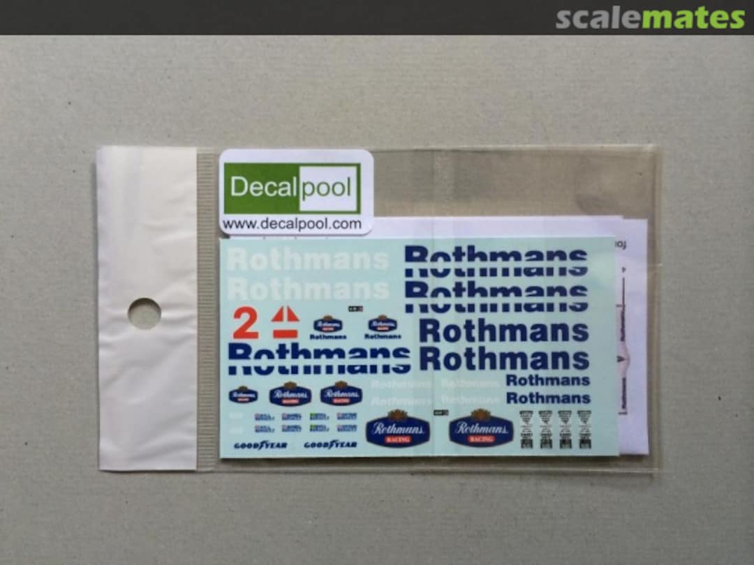 Boxart Williams Rothmans FW16 A. Senna DP017 Decalpool Boxart Williams Rothmans FW16 A. Senna DP017 Decalpool