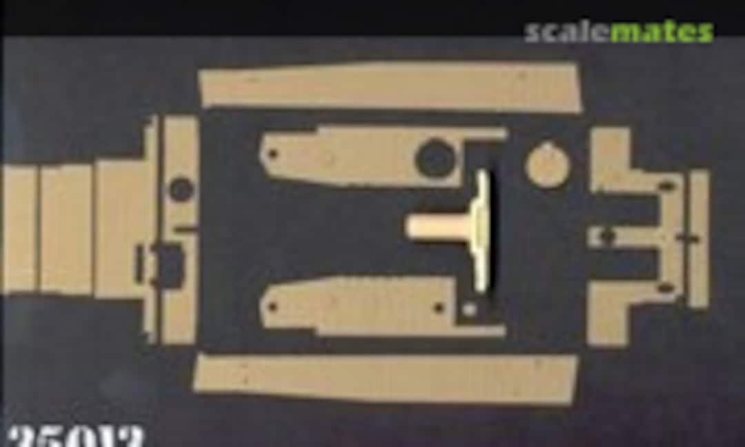 1:35 Tiger I Mid Production - Zimmerit (Academy) (Atak Model 35013) 35013