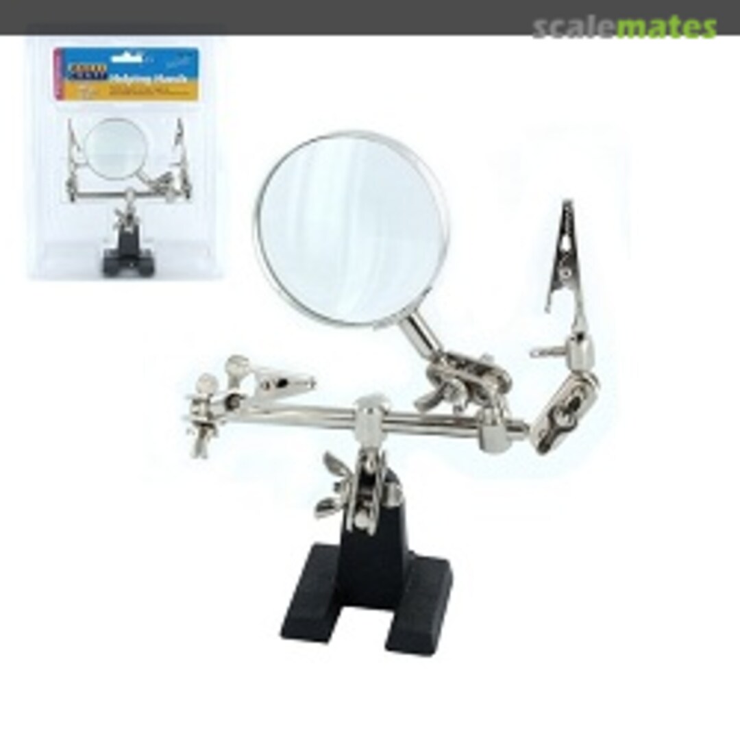 Boxart Helping Hands with Glass Magnifier PCL2228 Model Craft Boxart Helping Hands with Glass Magnifier PCL2228 Model Craft